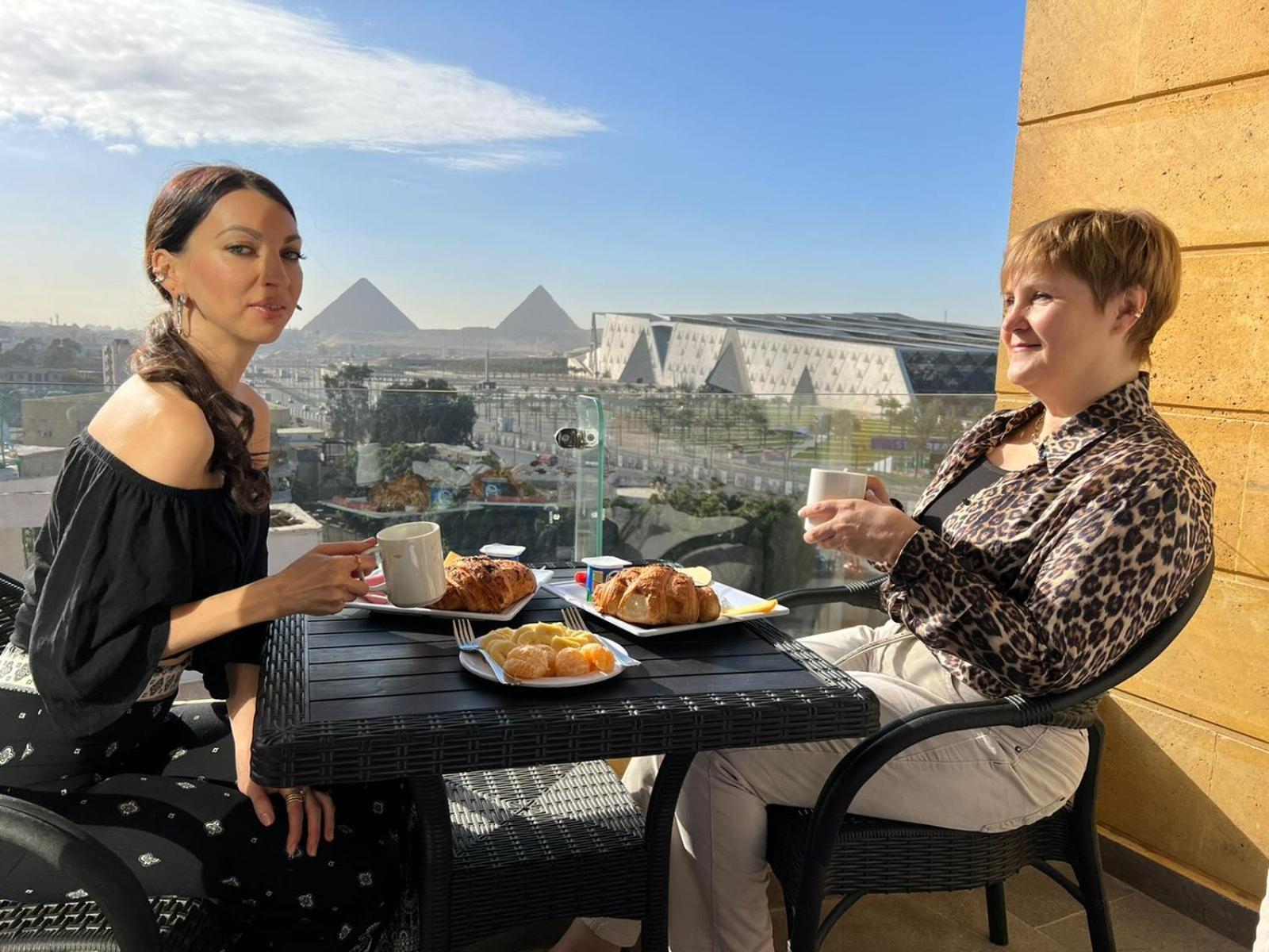 Asia Grand Museum & Pyramids View Nazlat as Sammān 外观 照片
